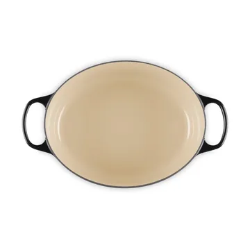 Le Creuset Signature valurauta ovaali pata - Black, 6,3 l - Le Creuset