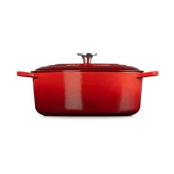 Le Creuset Signature valurauta ovaali pata - Kirsikka, 6,3 l - Le Creuset