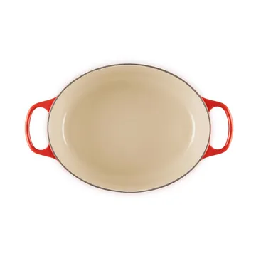 Le Creuset Signature valurauta ovaali pata - Kirsikka, 6,3 l - Le Creuset