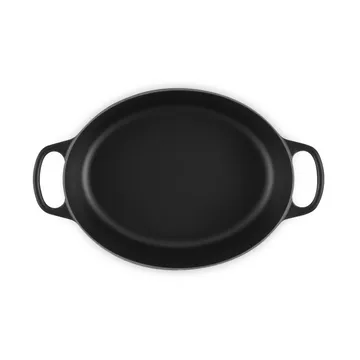 Le Creuset Signature valurauta ovaali pata - Matte Black, 4,1 l - Le Creuset
