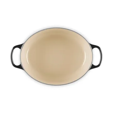 Le Creuset Signature valurauta ovaali pata - Musta, 4,1 l - Le Creuset
