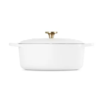 Le Creuset Signature valurauta ovaali pata - Valkoinen, 6,3 l - Le Creuset
