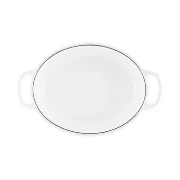 Le Creuset Signature valurauta ovaali pata - Valkoinen, 6,3 l - Le Creuset