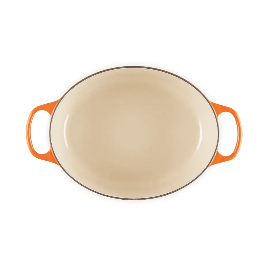 Le Creuset Signature valurauta ovaali pata, Volcanic, 6,3 l Le Creuset
