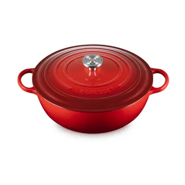 Le Creuset Signature valurauta pata - Kirsikanpunainen, 7 l - Le Creuset