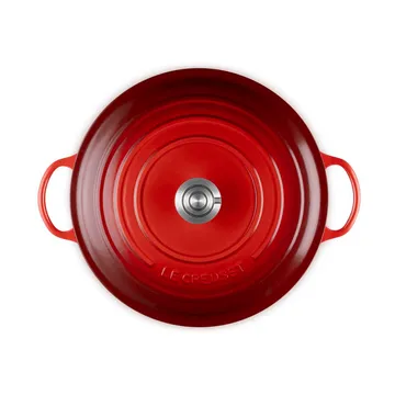 Le Creuset Signature valurauta pata - Kirsikanpunainen, 7 l - Le Creuset