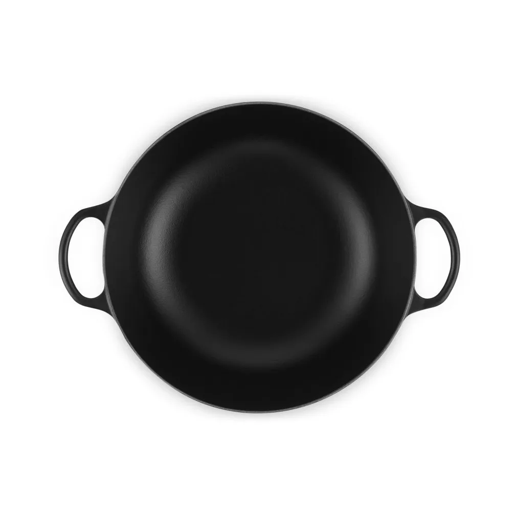 Le Creuset Signature valurauta pata, Matte Black, 7 l Le Creuset