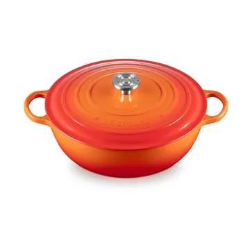 Le Creuset Signature valurauta pata - Volcanic, 7 l - Le Creuset