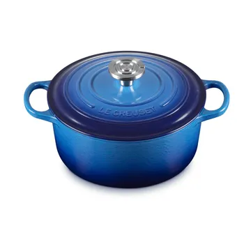 Le Creuset Signature valurautainen pyöreä pata - Azure, 4,2 l - Le Creuset
