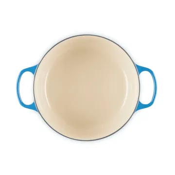 Le Creuset Signature valurautainen pyöreä pata - Azure, 5,3 l - Le Creuset