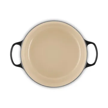 Le Creuset Signature valurautainen pyöreä pata - Black, 6,7 l - Le Creuset