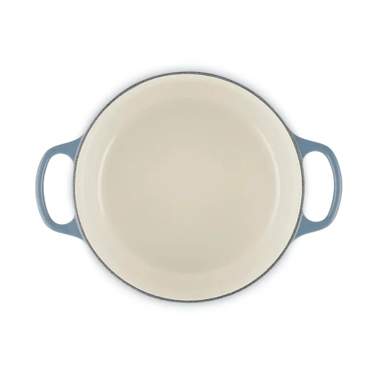 Le Creuset Signature valurautainen pyöreä pata, Chambray, 4,2 l Le Creuset