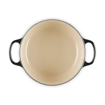 Le Creuset Signature valurautainen pyöreä pata - Musta, 4,2 l - Le Creuset