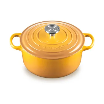 Le Creuset Signature valurautainen pyöreä pata - Nectar, 4,2 l - Le Creuset