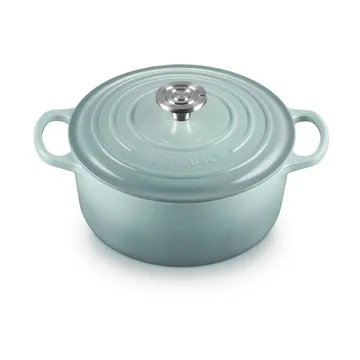 Le Creuset Signature valurautainen pyöreä pata - Sea Salt, 4,2 l - Le Creuset