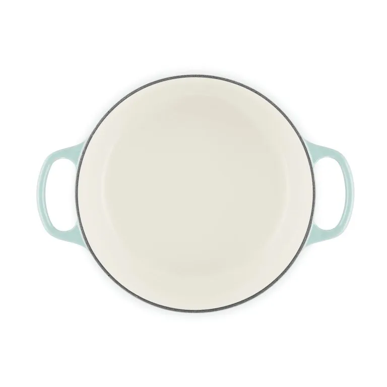Le Creuset Signature valurautainen pyöreä pata, Sea Salt, 4,2 l Le Creuset