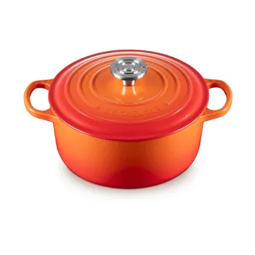 Le Creuset Signature valurautainen pyöreä pata - Volcanic, 4,2 l - Le Creuset