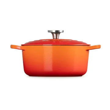 Le Creuset Signature valurautainen pyöreä pata - Volcanic, 4,2 l - Le Creuset