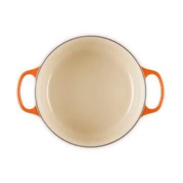 Le Creuset Signature valurautainen pyöreä pata - Volcanic, 5,3 l - Le Creuset