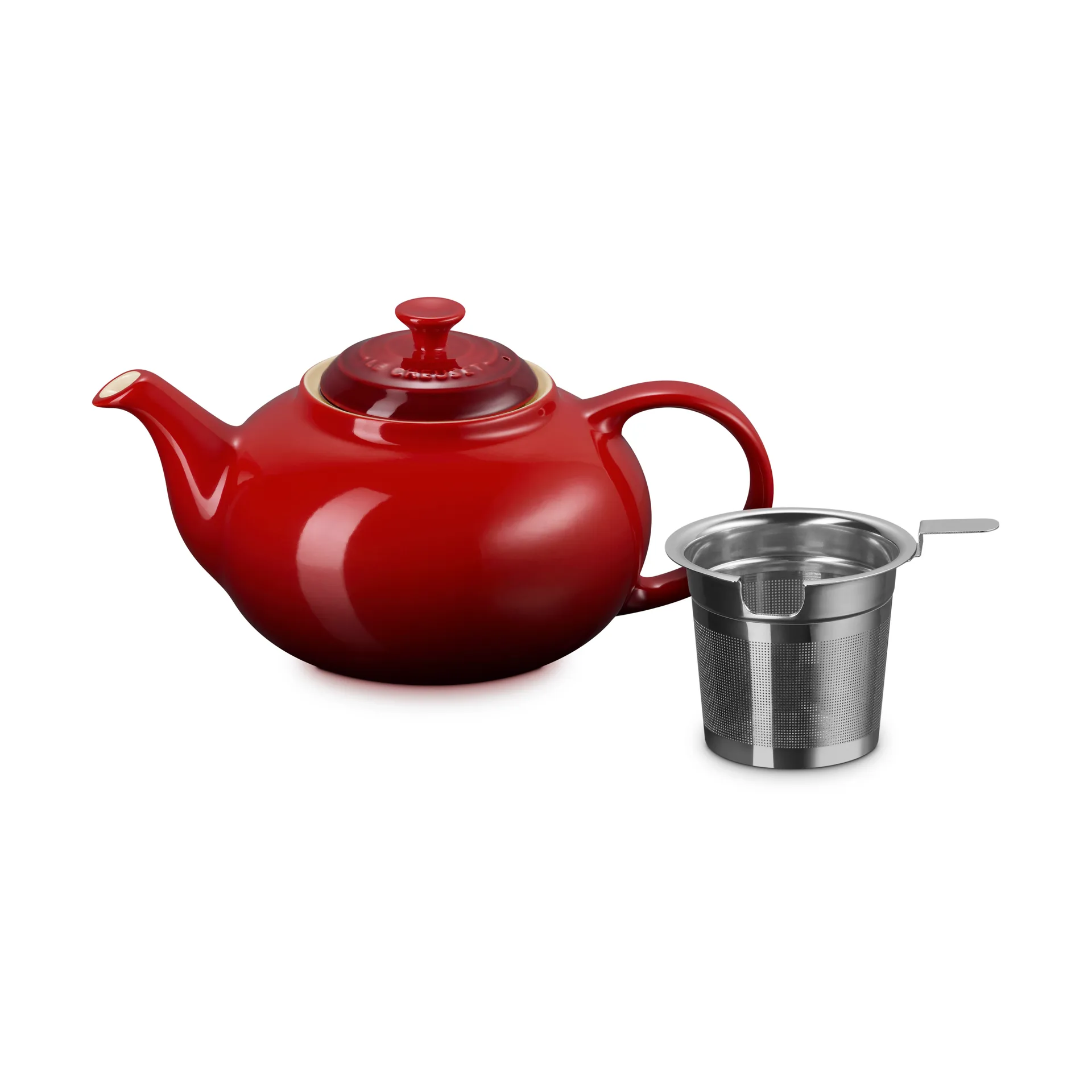 Le Creuset -teekannu, Cerise, siivilällä, 1,3 L Le Creuset