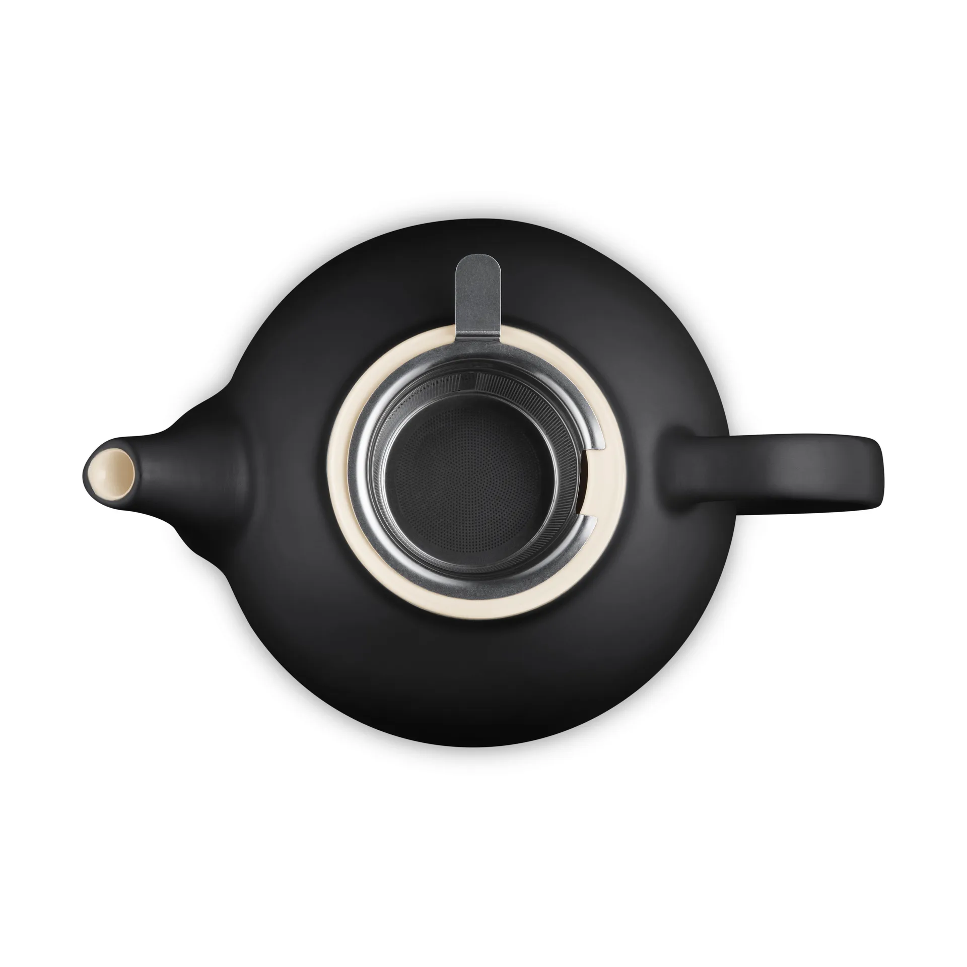 Le Creuset -teekannu, Matte Black, siivilällä, 1,3 L Le Creuset
