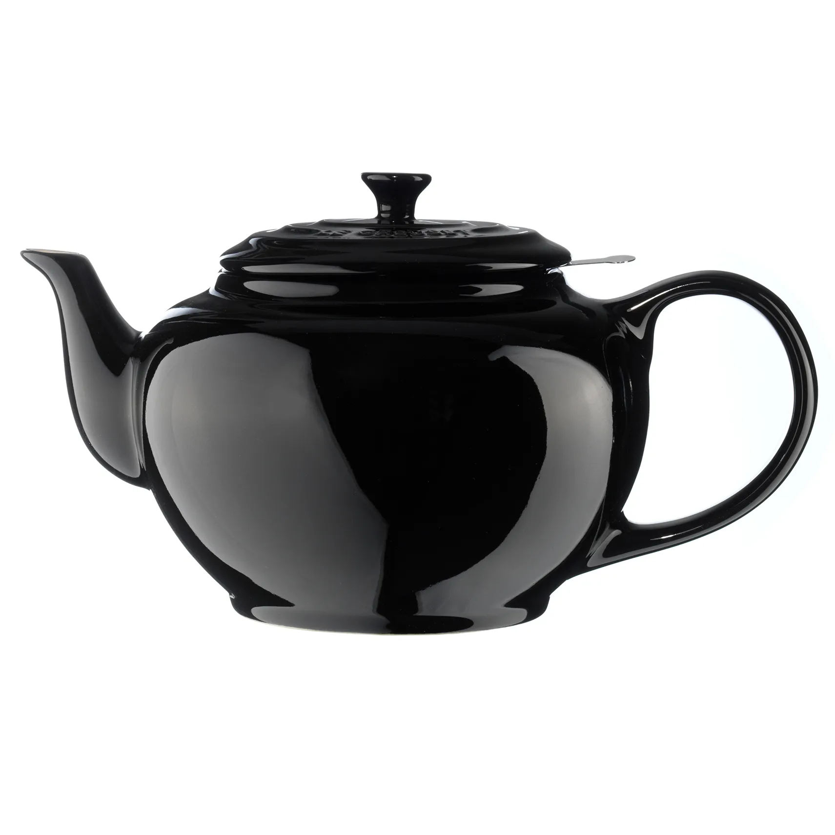 Le Creuset teekannu metallisiivilällä 1,3 l, Black Le Creuset
