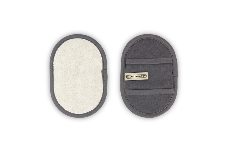 Le Creuset uunilapaset 2 kpl 18x12 cm Harmaa | Skandinaavinen Sisustus | Patalaput & Uunikintaat | Harmaa