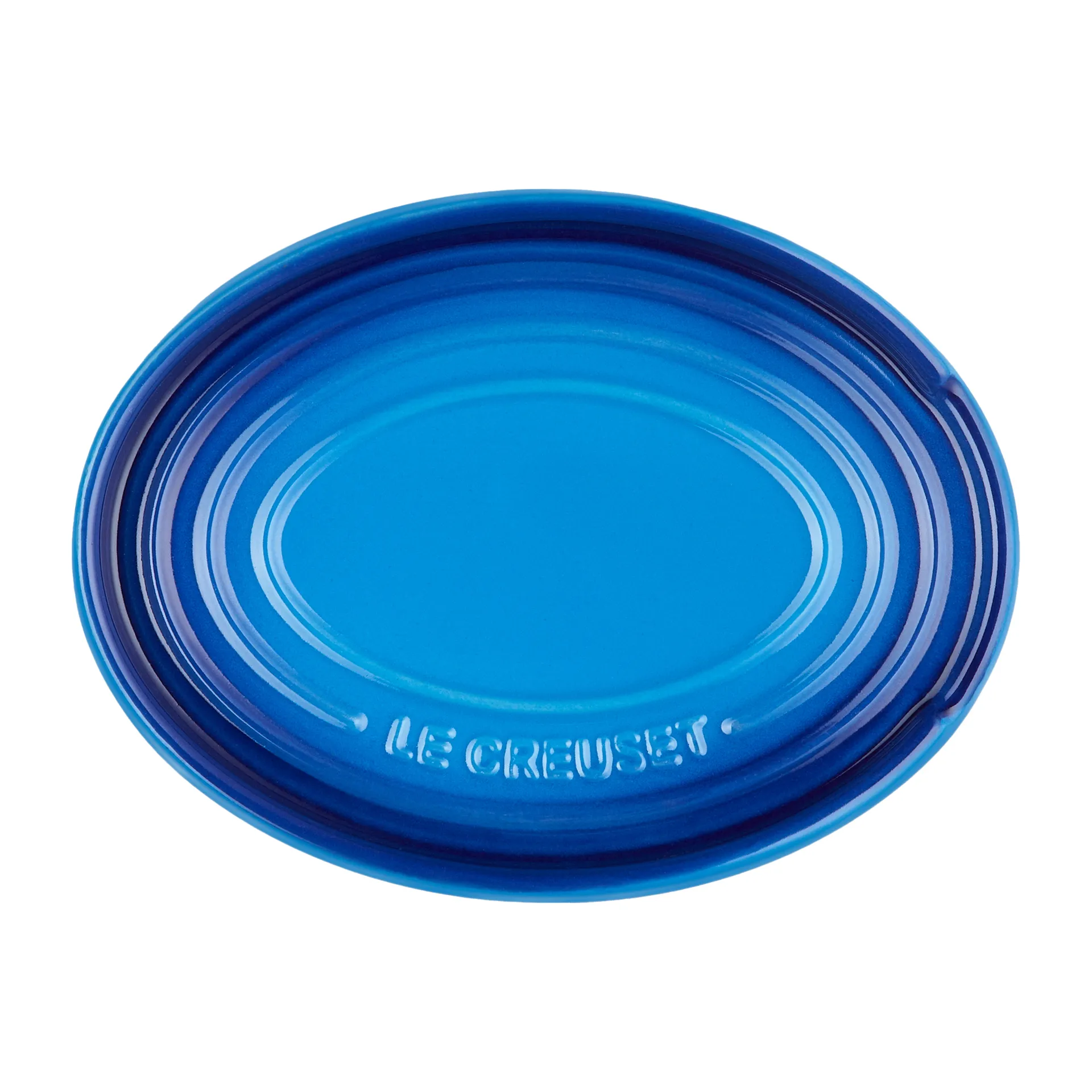 Ovaali teline patalusikalle, Azure blue Le Creuset