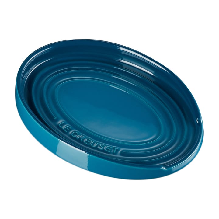 Ovaali teline patalusikalle - Deep Teal - Le Creuset