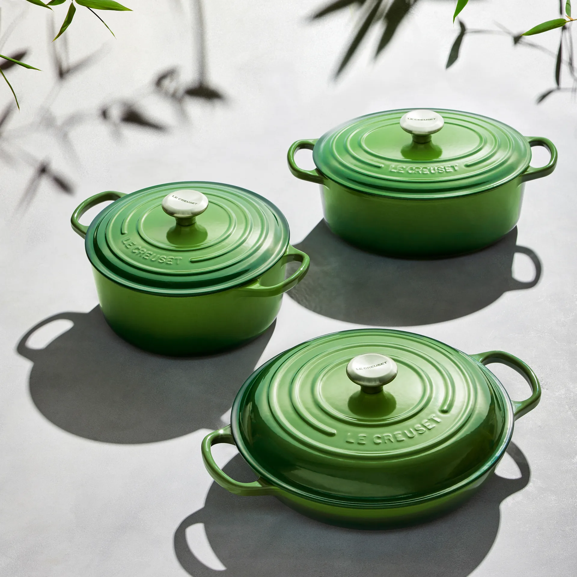 Signature -buffetpata 3,5 l, Bamboo Green Le Creuset