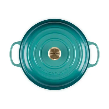 Signature -buffetpata 3,5 l - Bleu Riviera - Le Creuset