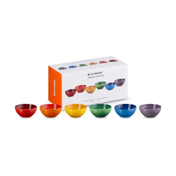 Signature kivikeramiikka snackskulho 6-osainen - Rainbow - Le Creuset