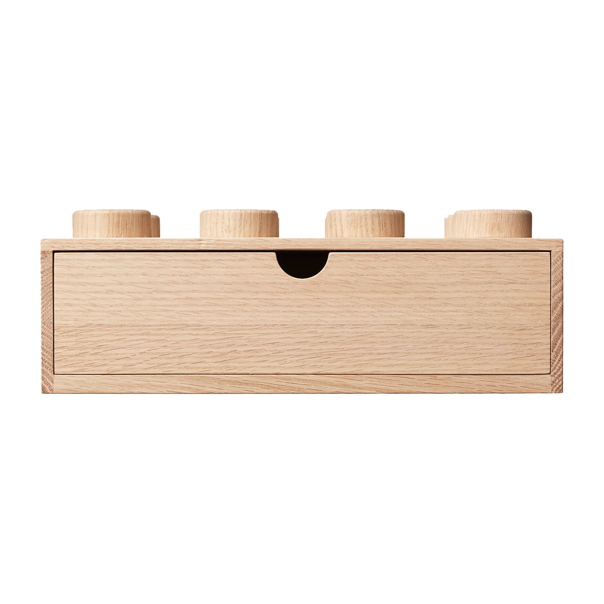 LEGO kirjoituspöytälaatikko 8 puu, Saippuoitu tammi Lego