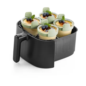 Lékué Air fryer lasikuppi mini 4-pack - Läpinäkyvä - Lékué