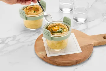 Lékué Air fryer lasikuppi mini 4-pack - Läpinäkyvä - Lékué