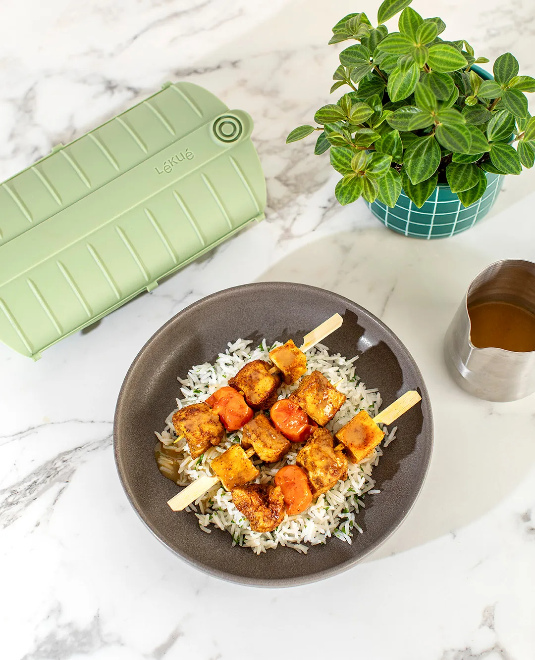 Lékué höyrykeitin, Vihreä, 2 kpl Lékué