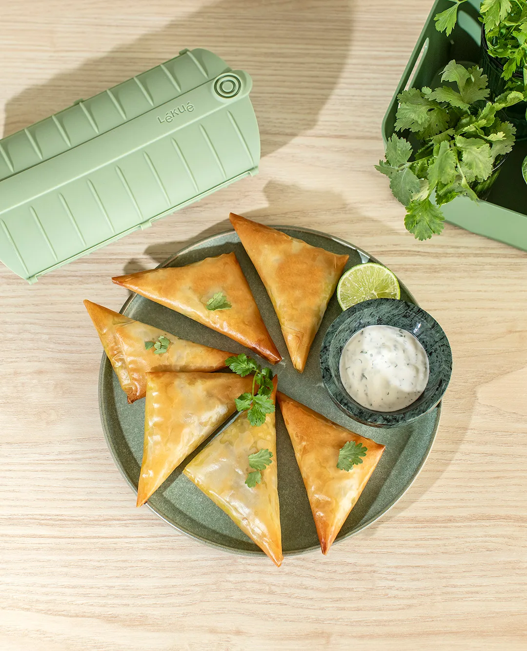 Lékué höyrykeitin, Vihreä, 2 kpl Lékué