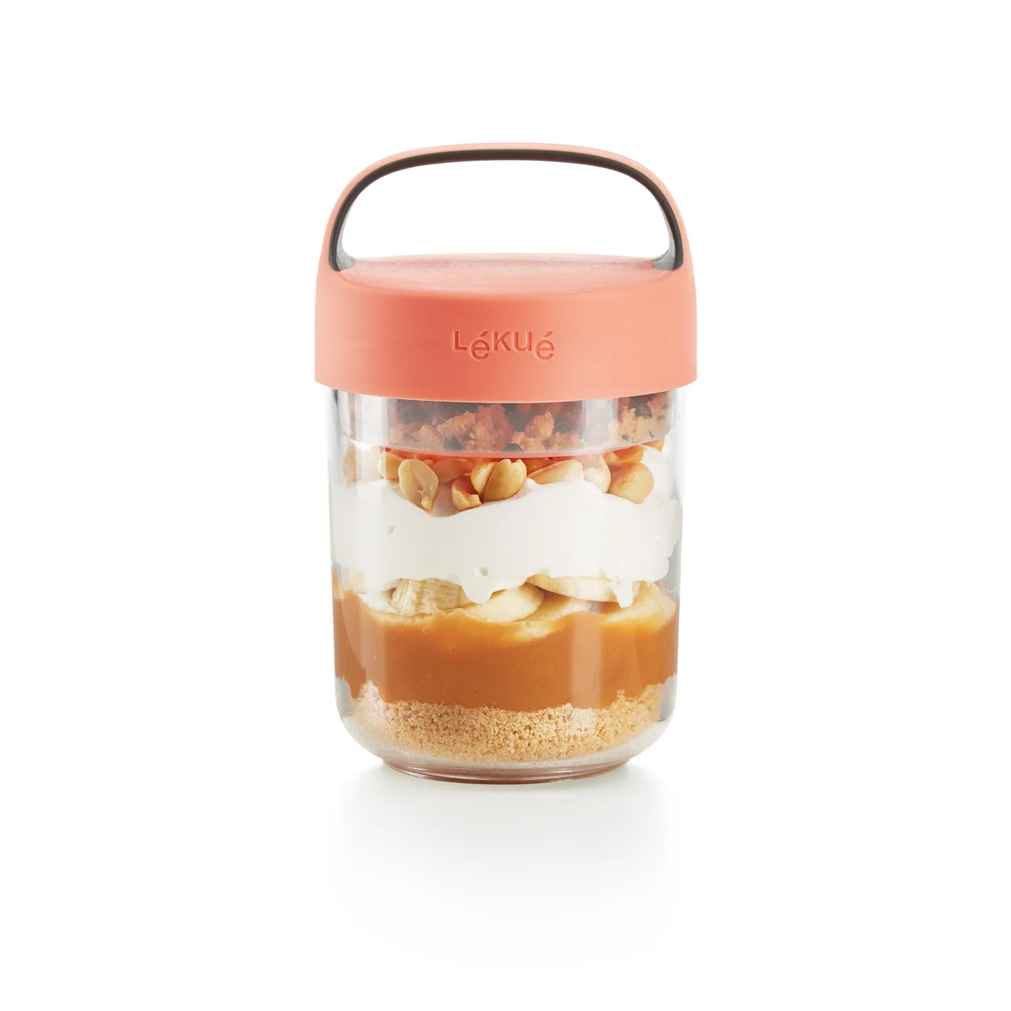 Lékué To Go purkki 0,4 L, Coral Lékué