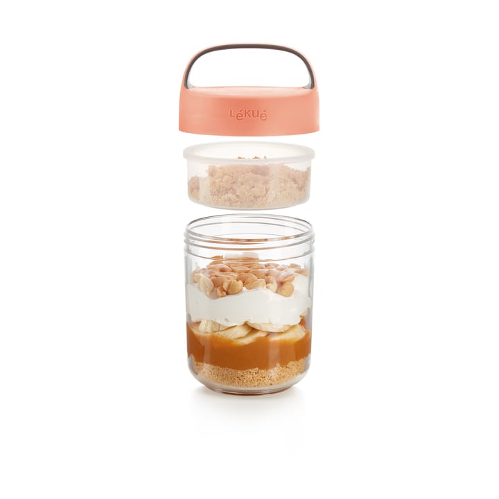Lékué To Go purkki 0,4 L, Coral Lékué