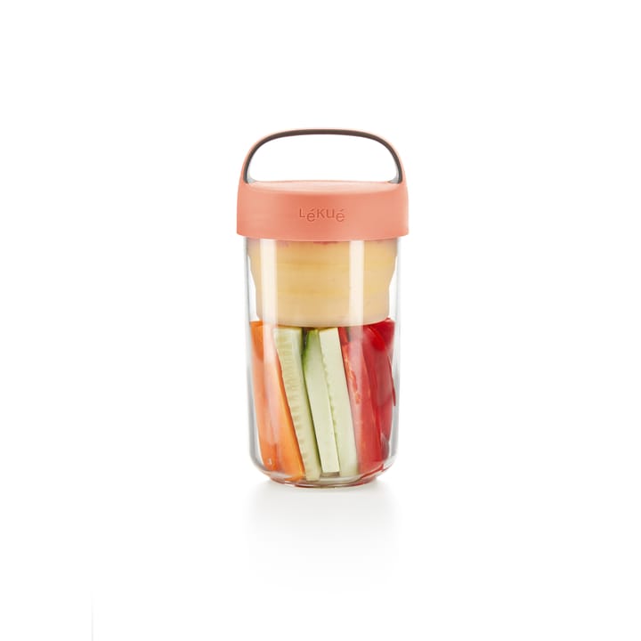 Lékué To Go purkki 0,6 L, Coral Lékué