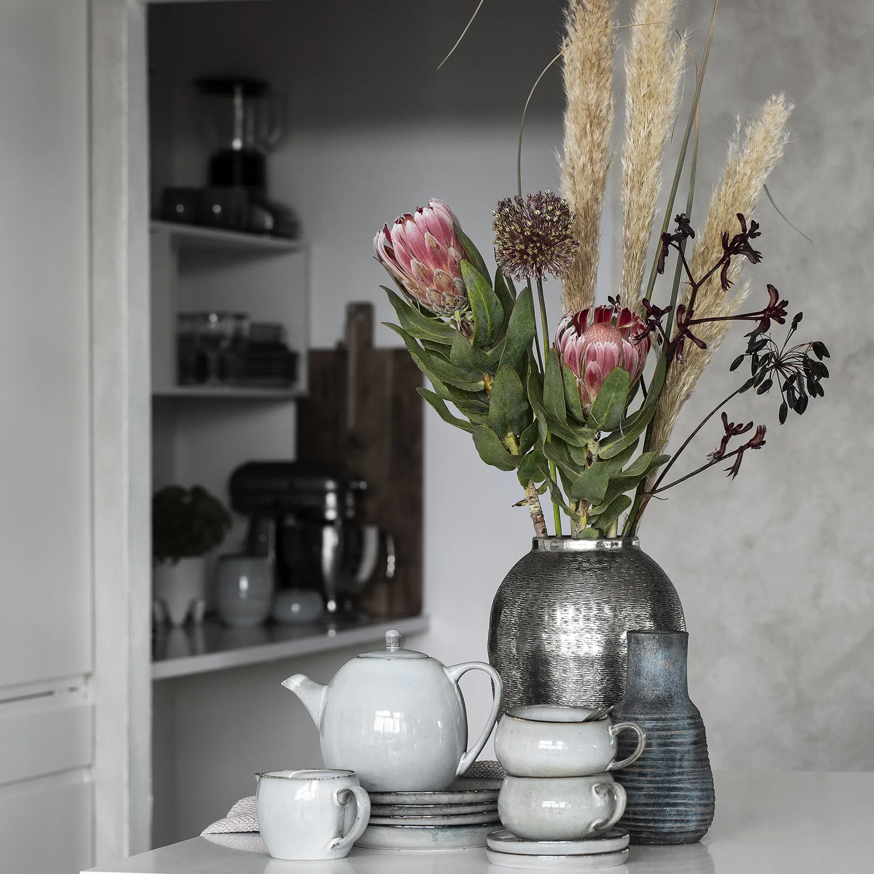 Amera kastikekannu, 40 cl, Harmaa Lene Bjerre