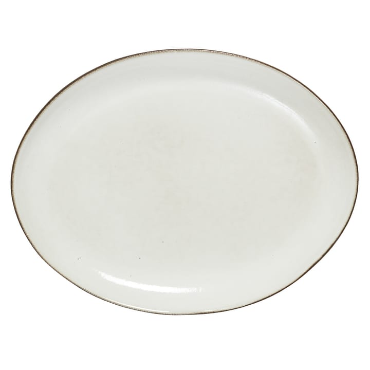Amera lautanen, ovaali, White sands Lene Bjerre