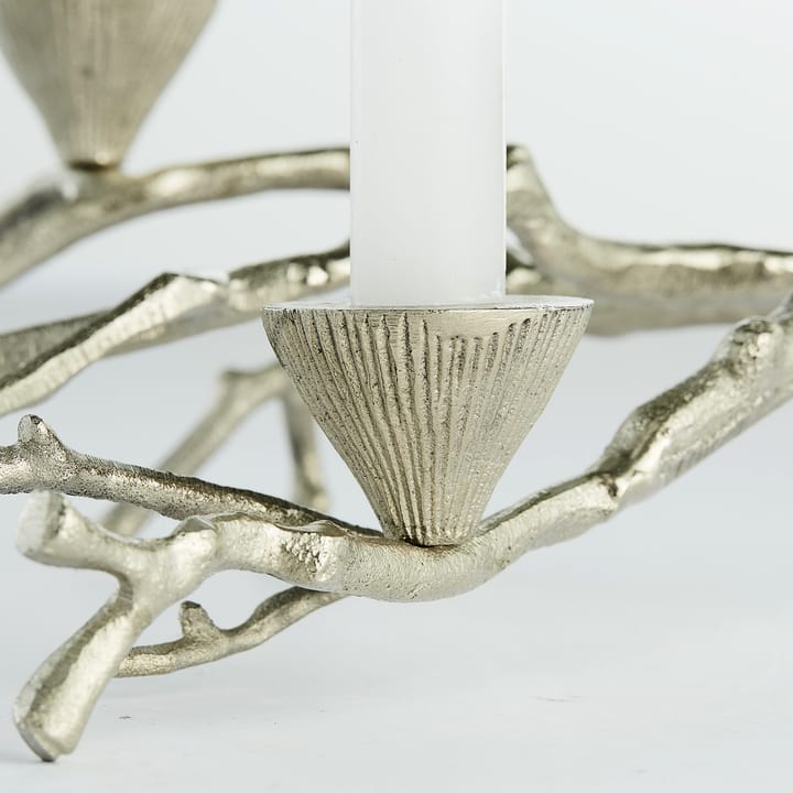 Aurelia kynttilänjalka, 11 cm - Silver - Lene Bjerre