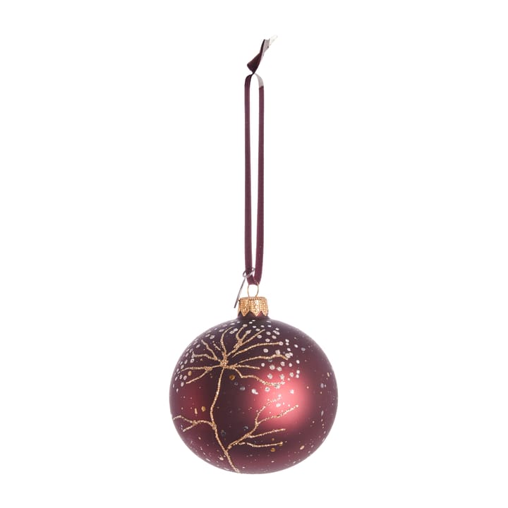Cadelia joulupallo puu Ø8 cm - pomegranate-light gold - Lene Bjerre