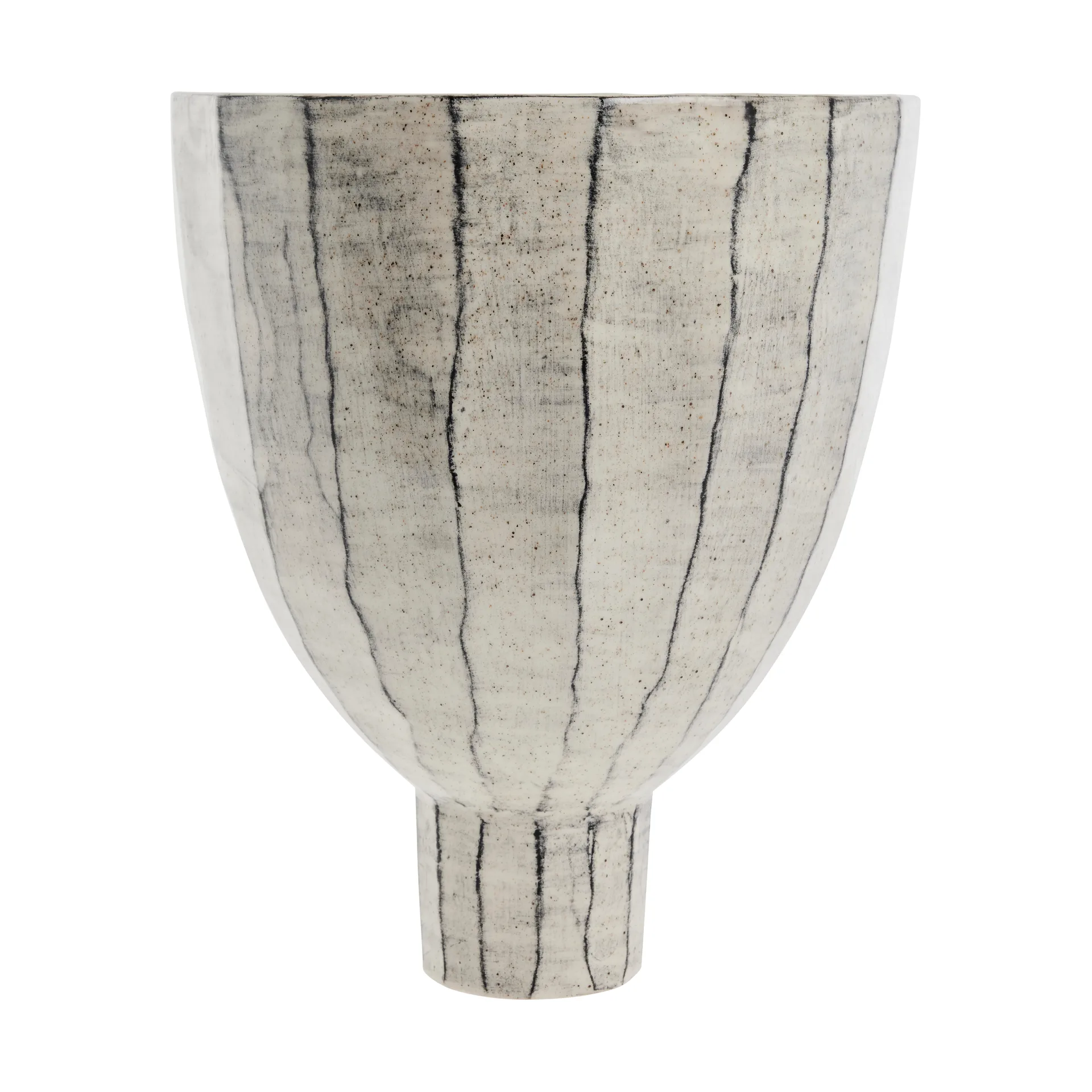 Cassie koristekulho Ø28 cm, Off White-Black Lene Bjerre