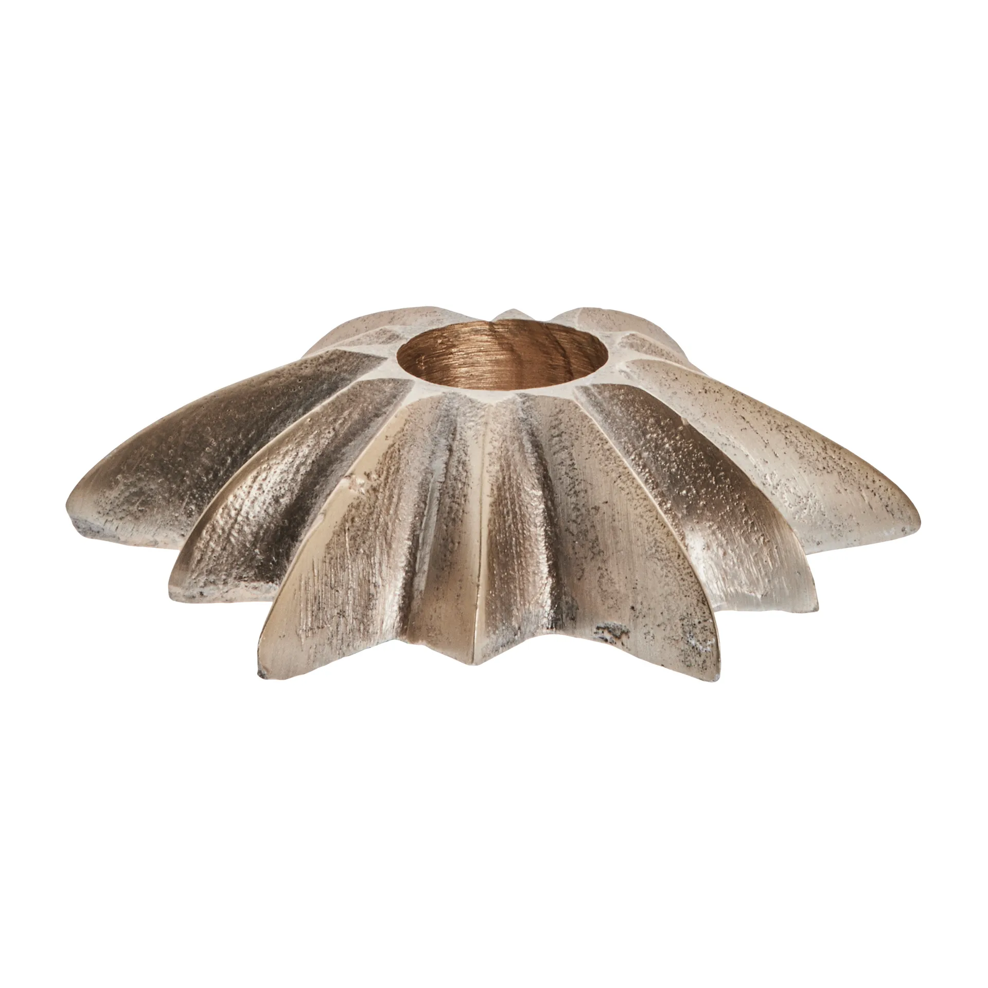 Caville kynttilänjalka tähti 9,5 cm, light gold Lene Bjerre