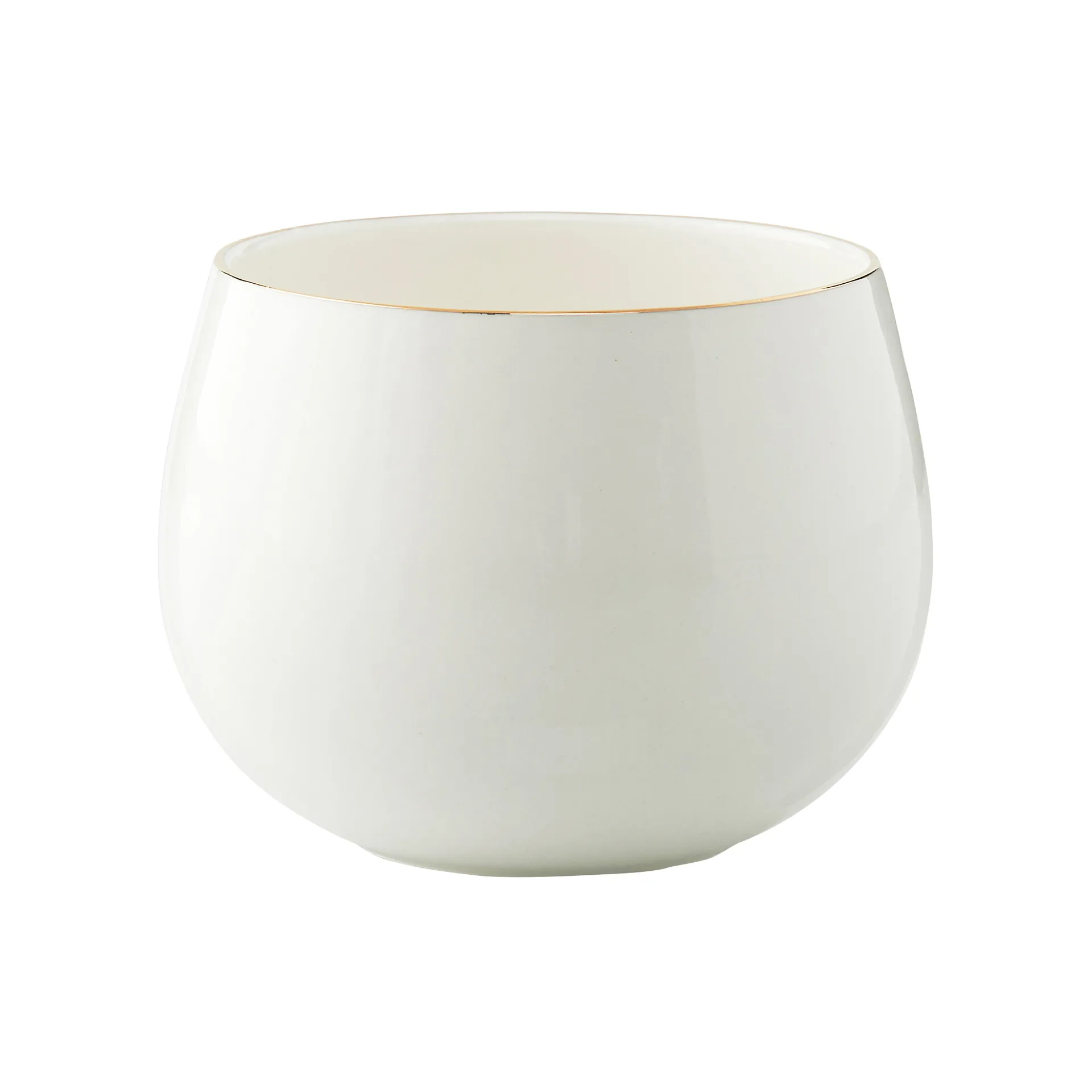 Clara kulho Ø9,5 cm, White-light gold Lene Bjerre