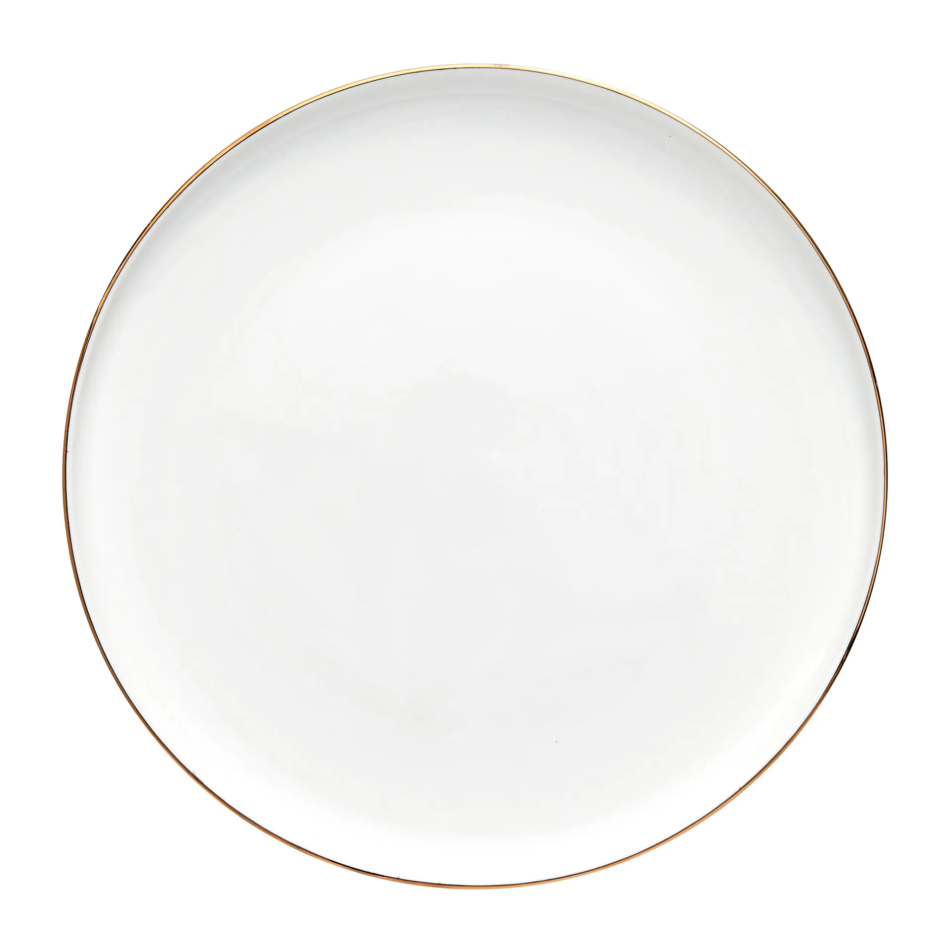 Clara lautanen Ø26 cm, White-light gold Lene Bjerre