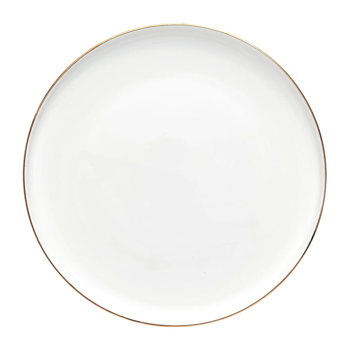 Clara lautanen Ø26 cm, White-light gold Lene Bjerre