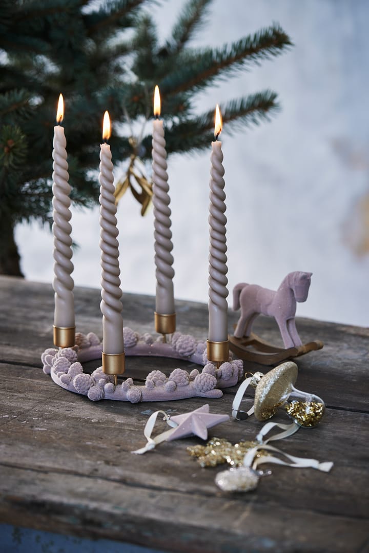 Cristelle joulukoriste 9 cm, light gold Lene Bjerre